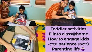 Thumbnail: toddler activities|Flinto activity 3rd month Day 1 |Parenting tips|Homeschooling