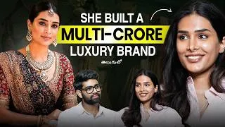 Thumbnail: 🔥She Built a Multi-Crore Luxury Brand | Untold Story of Geethika Kanumilli | Telugu Podcast 