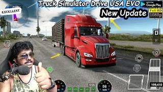 Thumbnail: 👌Released New Update Graphics Mobile Game Truck Simulator Drive USA EVO Android Telugu