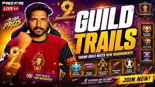 Thumbnail: Guild Trails & Giveaway FreeFire Stream - TeluguPros