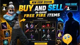 Thumbnail: BUY & SELL✅ IN GAME FF ITEAMS OFFCIALLY EVENT 🤯 ID SELL & BUY ❌ M1887 RING CONFIRM  🇮🇳 NARUTO 2 🥳