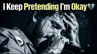 Thumbnail: Post Malone - I Keep Pretending I'm Okay (Lyrics Video)