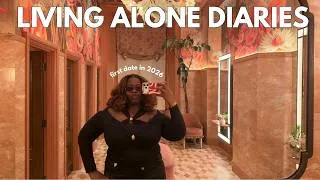 Thumbnail: I Haven’t Dated in a Year | My First Date in 2026 | Cooking and Living Alone Diaries