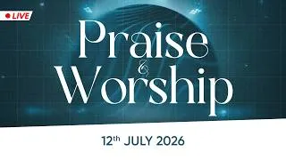 Thumbnail: PRAISE & WORSHIP | 12th July 2026 @ 8:00 am (IST) | Bethel AG Church | Rev. Johnson V |