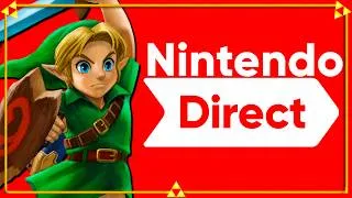 Thumbnail: DESEOS y PREDICCIONES del NINTENDO DIRECT - ¿Zelda Ocarina of Time Remake? ¿Twilight Princess HD?