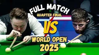 Thumbnail: Shaun Murphy vs Joe O'Connor 2025 Snooker World Open - Quarterfinal - Full Match 🏆