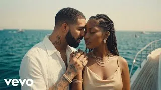 Thumbnail: Tems ft. Drake - Fall Into Me (Official Lyrics Video)