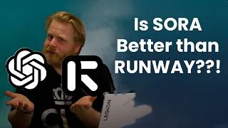 Thumbnail: Sora vs Runway: Which AI Video Tool is Better? Full Breakdown & Test!