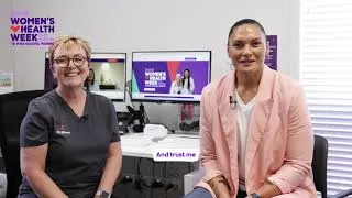 Thumbnail: Dame Valerie Adams & Dr Eileen Sables - Women's Health Week 2025