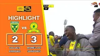 Thumbnail: HIGHLIGHTS | Golden Arrows vs Mamelodi Sundowns | MTN8 Semi-Final