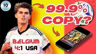 Thumbnail: I Cloned BELGIUM's Tactics in eFootball | 2026 World Cup Sprint 17 | Belgium 4:1 USA