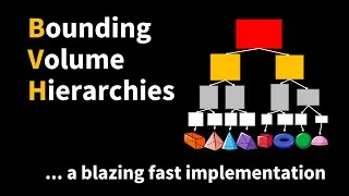 Thumbnail: 24 - Bounding Volume Hierarchies with a blazing fast implementation using Morton codes