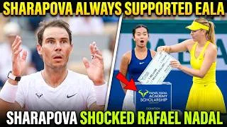 Thumbnail: NADAL Shocked! Maria SHARAPOVA Secretly Funded Alex Eala's Nadal Academy Scholarship!