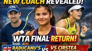 Thumbnail: 🎾 Emma Raducanu Reveals New Coach After Roig Split | First WTA Final Since US Open?