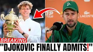 Thumbnail: Novak Djokovic Finally Reveals Why He Couldn't Defeat Jannik Sinner