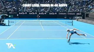 Thumbnail: Court Level Access: Sinner vs Fritz Practice | Australian Open 2026