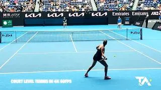 Thumbnail: 2026 Sabalenka vs Swiatek! Court Level Masterclass 4K 60FPS!