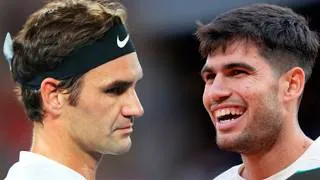 Thumbnail: Carlos Alcaraz vs Roger Federer - Who would win?