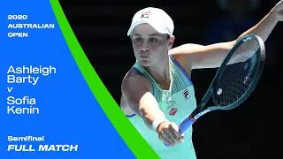 Thumbnail: Ashleigh Barty v Sofia Kenin Full Match | Australian Open 2020 Semifinal