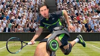 Thumbnail: I Cheated At Tennis Using A Exoskeleton!