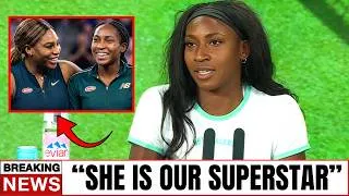 Thumbnail: I Wish I HAD Her Skills " | Coco Gauff praises Serena Williams | Wimbledon