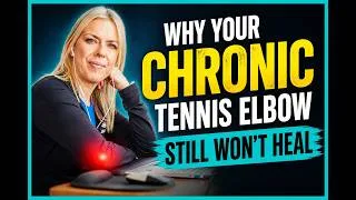 Thumbnail: The Biggest Mistake People Make After 3 Months of Tennis Elbow