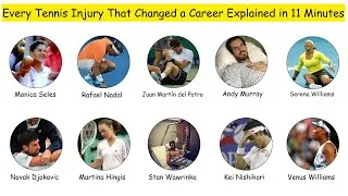 Thumbnail: Every Tennis Injury That Changed a Career Explained in 11 Minutes