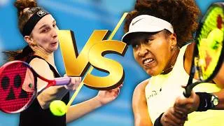 Thumbnail: Naomi Osaka 1st Match Back | Crazy TIE-BREAK vs. Tamara Korpatsch | 2024 Brisbane