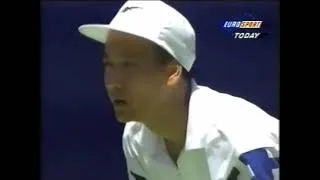 Thumbnail: Michael Chang vs Andrei Medvedev 1995 Australian Open QF Highlights