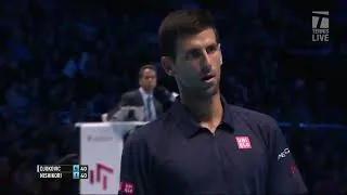 Thumbnail: Djokovic vs. Nishikori - World Tour Finals SF 2016 (HD Highlights)