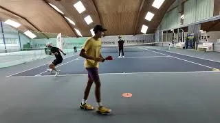 Thumbnail: Tennis Speed Drill with Indiaca Interaction