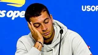 Thumbnail: Cobolli Conferenza Stampa Completa in Italiano Dopo La Sconfitta Contro Blockx | US Open 2026