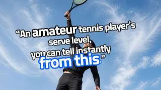 Thumbnail: An amateur tennis player's serve level, you can tell instantly from this (TennisGo Story) #tennis