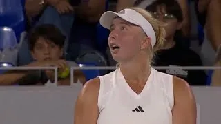 Thumbnail: Drama in Greece - Upset 😡 Clara Tauson Had Enough - Speaks with Chair Umpire 