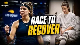 Thumbnail: Muchova Says She'll Be Ready For The US Open. Should You Believe It?
