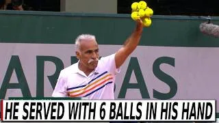 Thumbnail: The Tennis Match Where Nobody Took the Rules Seriously (Mansour Bahrami Trick Shots)
