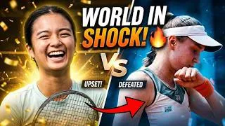 Thumbnail: Alexandra Eala CRUSHES Rybakina and Shocks the Entire Tennis World!