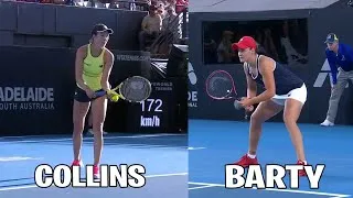 Thumbnail: Ashleigh Barty vs Danielle Collins - Adelaide International 2020