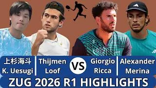 Thumbnail: Kaito Uesugi 上杉海斗 & Thijmen Loof vs Giorgio Ricca & Alexander Merino, Zug 2026 R1 Highlights