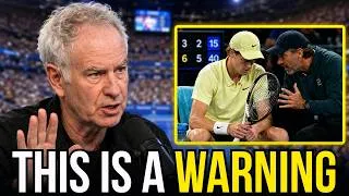 Thumbnail: Tennis Legends Warn Sinner: "Your New Strategy Is Ruining Your Flawless Game!