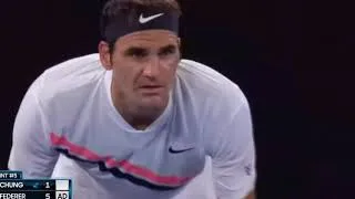 Thumbnail: Roger Federer vs Hyeon Chung - Australian Open 2018 SF [Highlights HD]
