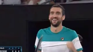 Thumbnail: Marin Cilic vs Kyle Edmund - Australian Open 2018 SF [Highlights HD]