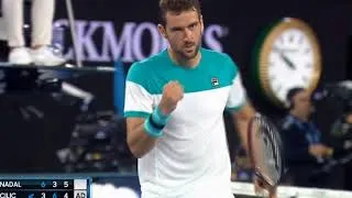 Thumbnail: Rafael Nadal vs Marin Cilic - Australian Open 2018 QF [Highlights HD]