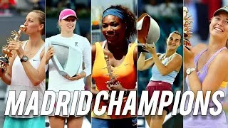 Thumbnail: Every Madrid Open Women's Singles Champions (2009-2024)