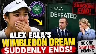 Thumbnail: BREAKING: Alex Eala's Historic Wimbledon Run Is OVER — What Happened Shocked Everyone!