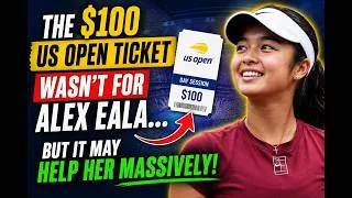 Thumbnail: The $100 US Open Ticket Wasn’t for Alex Eala… But It May HELP Her MASSIVELY