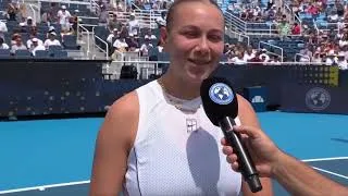 Thumbnail: Amanda Anisimova: "She Has a Lot of Fans" — On Her First-Ever Meeting with Eala | Cincinnati 2026