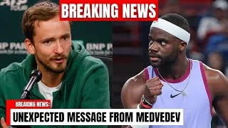 Thumbnail: BREAKING: SHOCKING MESSAGE from MEDVEDEV about TIAFOE before their MATCH