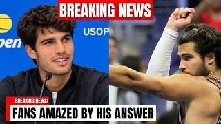 Thumbnail: BREAKING: UNEXPECTED RESPONSE from ALCARAZ About His ARCHER CELEBRATION That SURPRISES EVERYONE