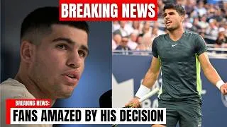 Thumbnail: BREAKING: ALCARAZ OFFICIALLY ANNOUNCES a CHANGE THAT COULD ALTER his CAREER